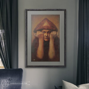 Aleister Crowley The Magician Portrait Giclée Fine Art Print