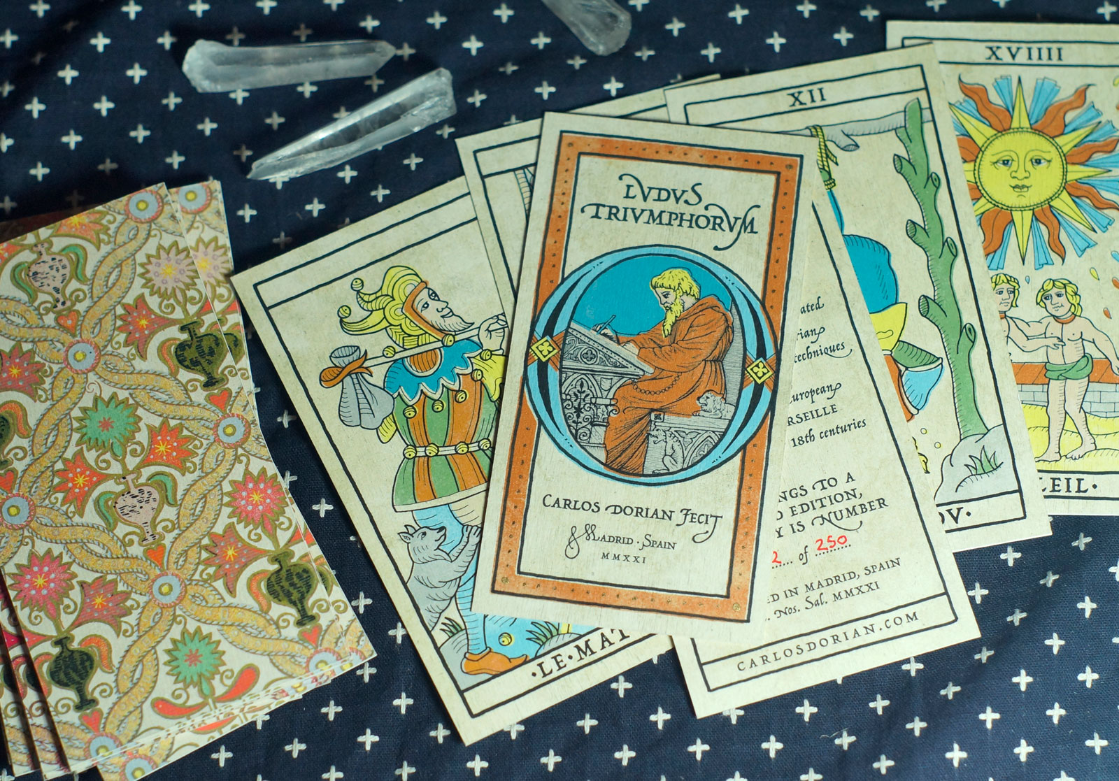 Carlos Dorian Tarot Marseille Ludus Triumphorum