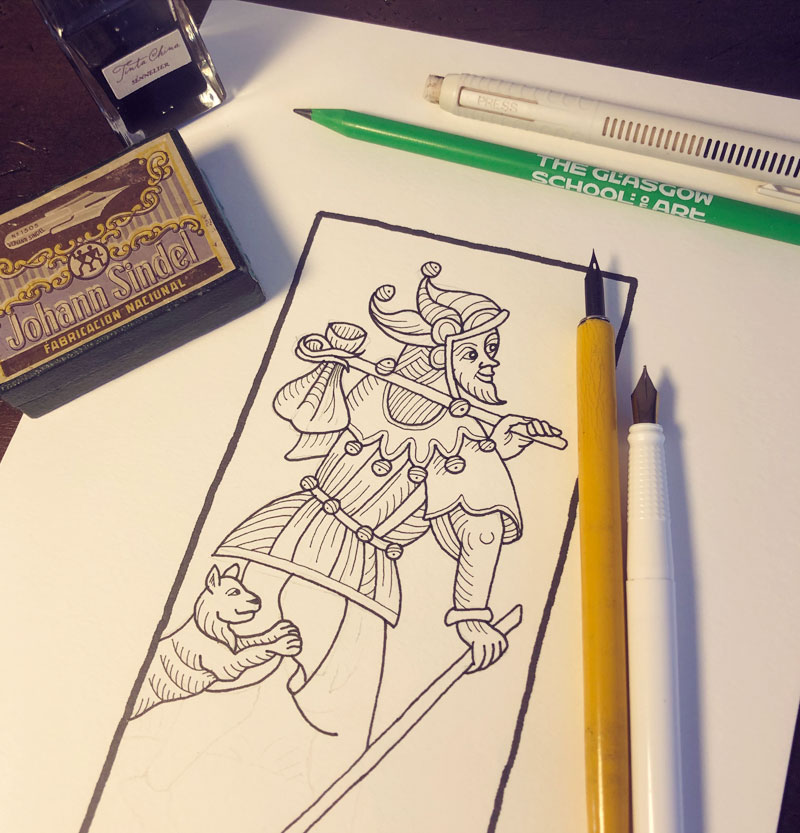 Carlos Dorian Tarot Marseille Ludus Triumphorum Design