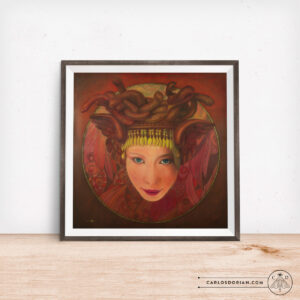 Medusa Head Gorgon Giclée Fine Art Print