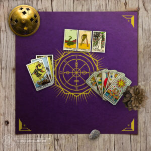 Tarot Tabecloth Altar Cloth Personalized Custom Marseille raider Waite Smith Lenormand