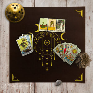 Tarot Tabecloth Altar Cloth Personalized Custom Marseille raider Waite Smith Lenormand