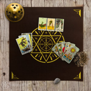 Tarot Tabecloth Altar Cloth Personalized Custom Marseille raider Waite Smith Lenormand