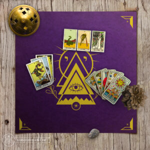 Tarot Tabecloth Altar Cloth Personalized Custom Marseille raider Waite Smith Lenormand