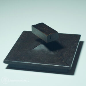 Tarot Oracle Card display holder stand altar vintage wood brown Tarot Oracle Card display holder stand altar vintage wood brown