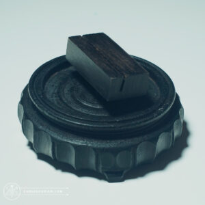 Tarot Oracle Card display holder stand altar vintage wood black Tarot Oracle Card display holder stand altar vintage wood black